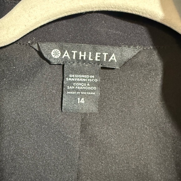 Athleta Primatwill Blazer Black Size 14 NWT - Picture 11 of 14